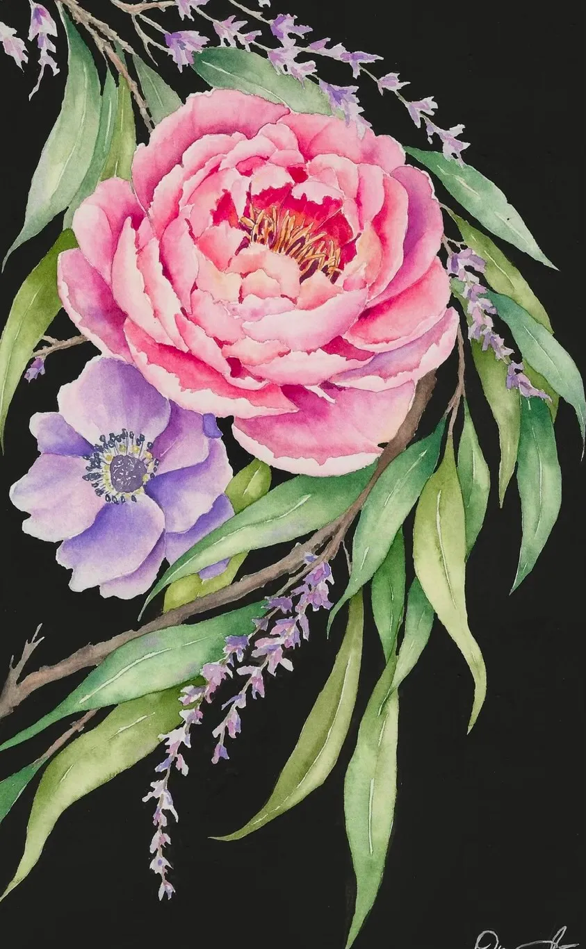 Peony Plumage, view 3