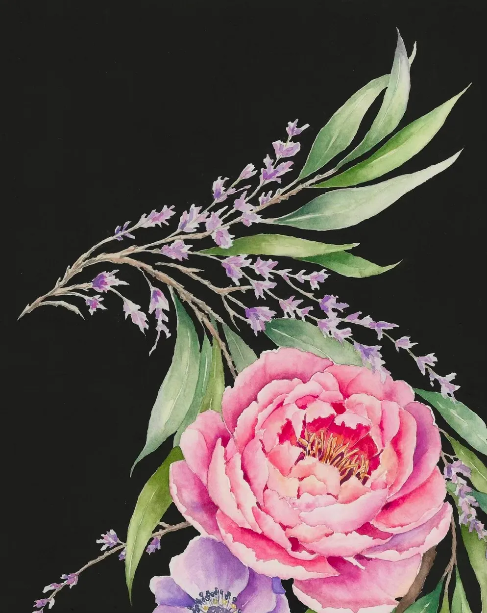 Peony Plumage, view 2